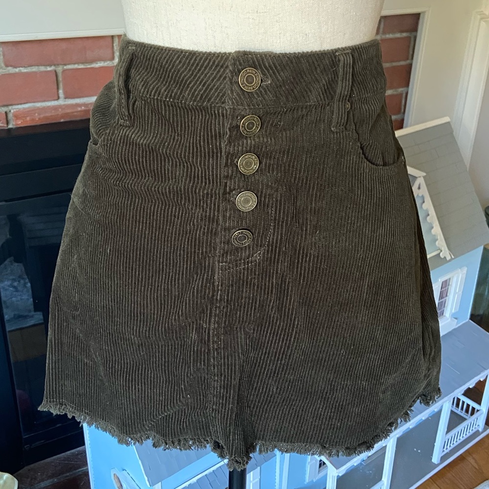Indigo Rein | Whale Cord Skirt